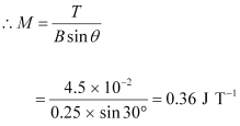NCERT Solutions Class 12 Physics Chapter 5 - Magnetism & Matter